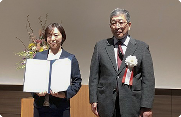 日本農芸化学会2023年度大会「農芸化学技術賞」　「農芸化学女性企業研究者賞」のW受賞
